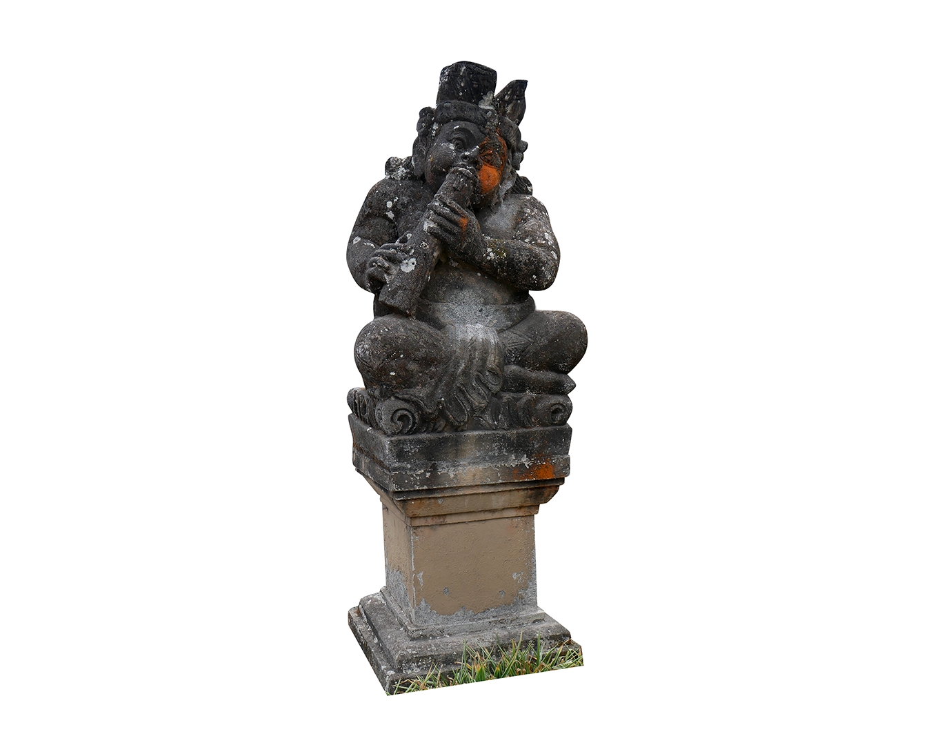 Flute Player Statue