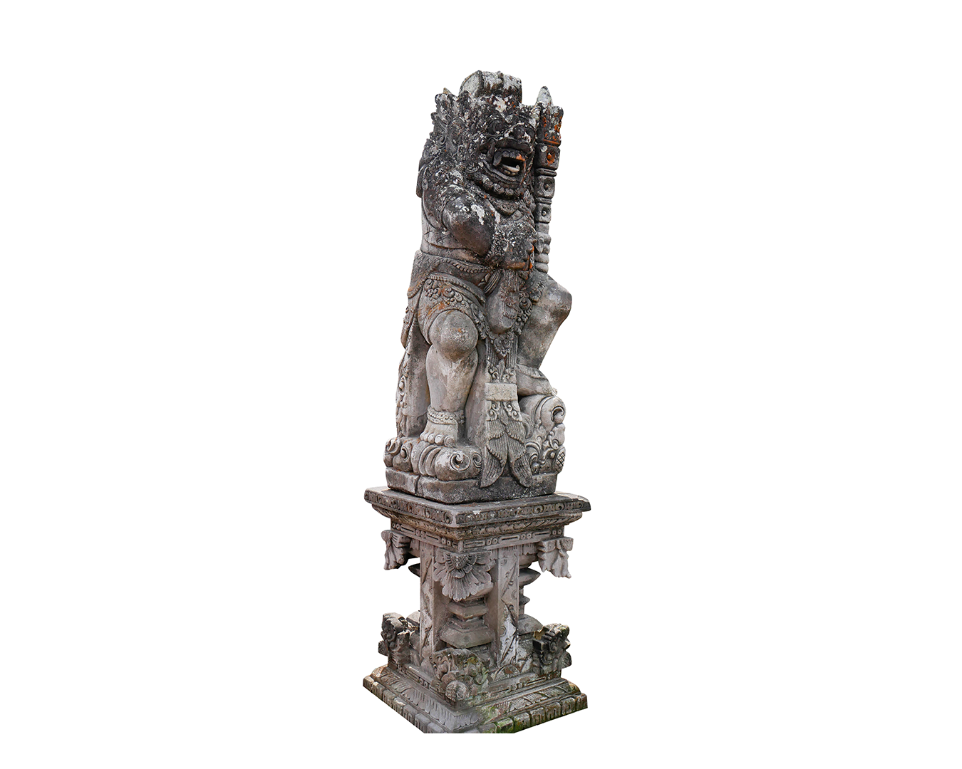 Square Mace Bedogol Statue